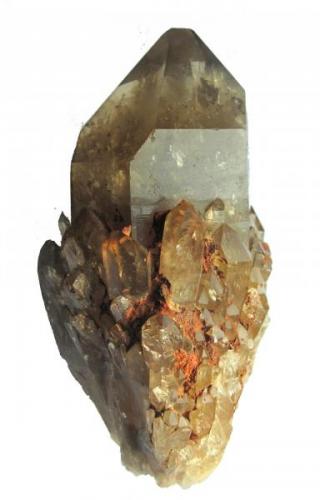 Citrine Quartz. 11.5x6 cm. (Author: José Miguel)