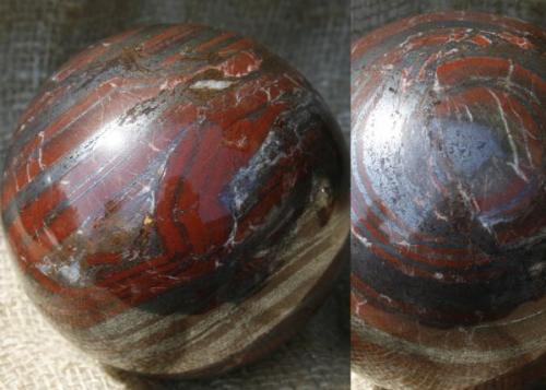 Handmade Jaspelit sphere, 75mm (Author: farmukanx)