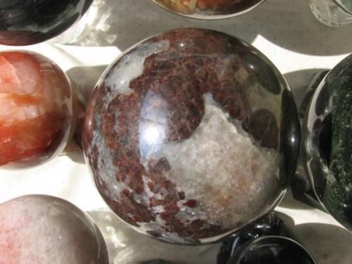 Handmade Garnet sphere, 86mm (Author: farmukanx)