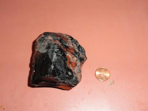 Obsidian Picture two, Origin Unknown
7.7cm x 4.9cm x 3.1cm (Author: Screenname)