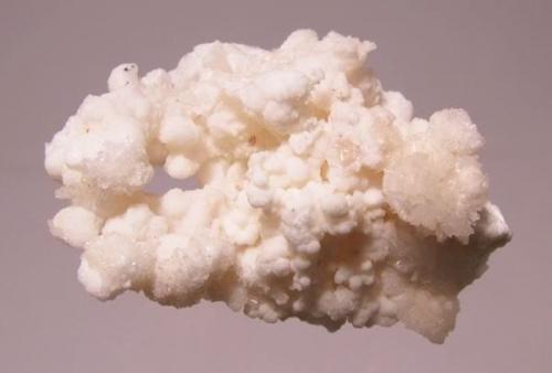 White aragonite, from Mexico. It weighs 15,8 grams and measures 38mm by 32mm by 22mm. (Author: Paul S)