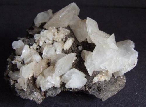 Calcite, Bogg Shaft, Smallcleugh Mine, Nenthead, Alston Moor, Cumbria. 5 x 4 cm. (Author: nurbo)