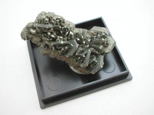 4 cm marcasite aggregate from the Anna quarry, Lethmate, Sauerland, Westphalia. This quarry is regionally known for a small copper ore vein that gave nice malachite sprays a couple of years ago. (Author: Andreas Gerstenberg)