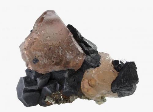 Fluorite, Galena, Pyrite. 5x7x4,5 cm (Author: José Miguel)