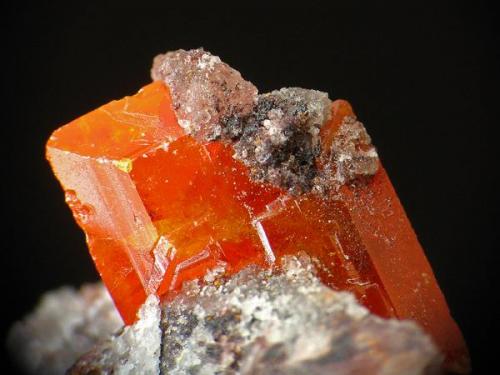 WULFENITA. red cloud. la paz, colorado, arizona. cristal de 4 mm..jpg (Autor: josminer)