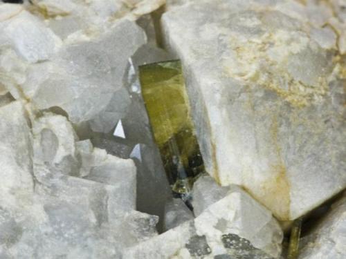 Turmalina Elbaíta - Estepona (Málaga)
Tamaño cristal 1 cm. (Autor: El Coleccionista)