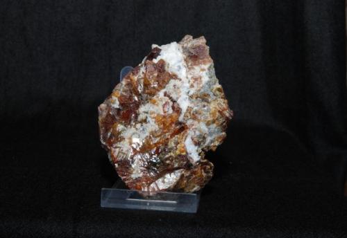 Esfalerita, Mina de Áliva, (Cantabria). Pieza 12x10 (Autor: bolesminerales)