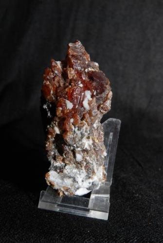 Esfalerita, Mina de Áliva, (Cantabria). Pieza 10x5cm (Autor: bolesminerales)