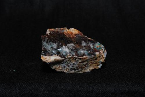 Hemimorfita, rosasita y goethita.
Mina Antonina, Sobrado, León, Castilla y León, España.
7x5 cm
Cristales 5mm (Autor: bolesminerales)