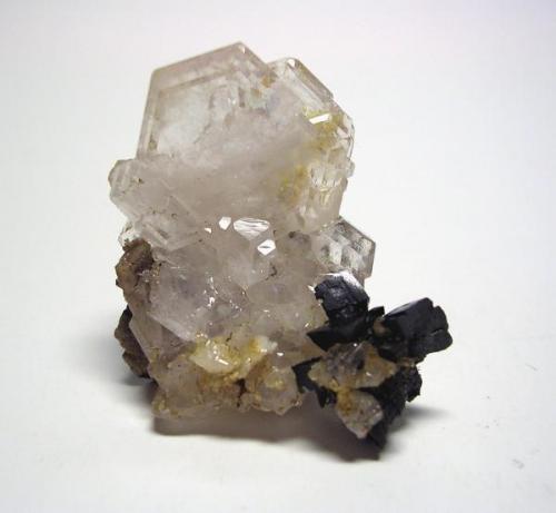 Apatito y siderita, Tormiq Valley, Skardu District, Pakistán, 3,3x2,6x2 cm. (Autor: Edelmin)