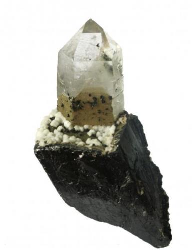 Cuarzo, Ferberita, Mica, Dolomita. 9,3x6x5 cm. (Autor: Jmiguel)