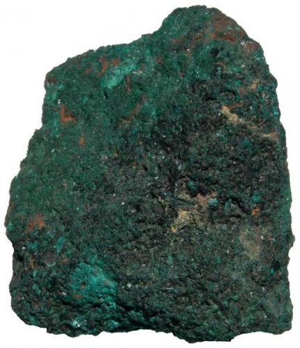 Brochantita, Tsumeb (Namibia).
Tamaño: 3,9x5,3x4,5. (Autor: Andrés López)