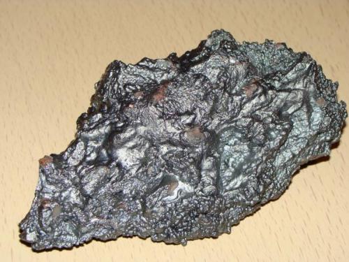 Goethita, mina El Potosí, Santa Eulalia, Chihuahua, México. Tamaño de la pieza 12 cm. (Autor: javmex2)