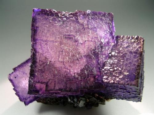 Fluorita. Elmwood Mine, Usa. 9x6 cm. Cristal de 5 cm (Autor: geoalfon)