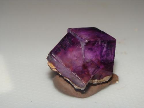 Fluorita de Durango mina Ojuela, tamaño de la pieza 3.5cm (Autor: javmex2)