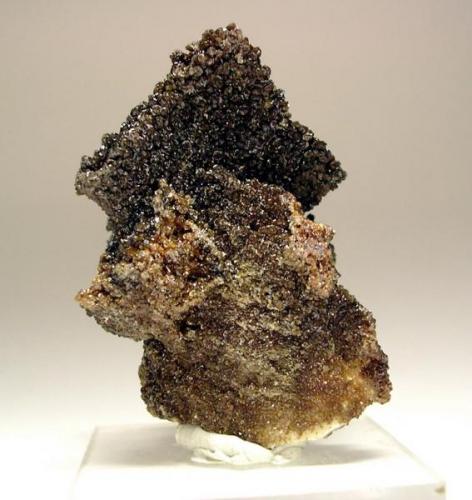 3910-Wulfenita y descloizita, mina Erupción, Sierra de Los Lamentos, Chihuahua, México, 5,8x3,6x2,8 cm. (Autor: Edelmin)