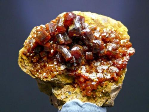 Vanadinita - ACF shaft, Mibladen, Midelt  Marruecos
Pieza de 6 x 6 cm. cristal mayor 1 cm. (Autor: El Coleccionista)