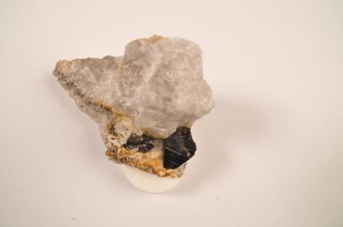 Casiterita. Mina de Penouta, Viana do Bolo, Orense (Galicia). Pieza 10x7, Cristal 3x2 (Autor: bolesminerales)