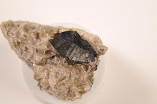 Casiterita
Mina de Penouta, Viana do Bolo, Orense (Galicia). Pieza 4’5x3, Cristal 1’5x1 (Autor: bolesminerales)