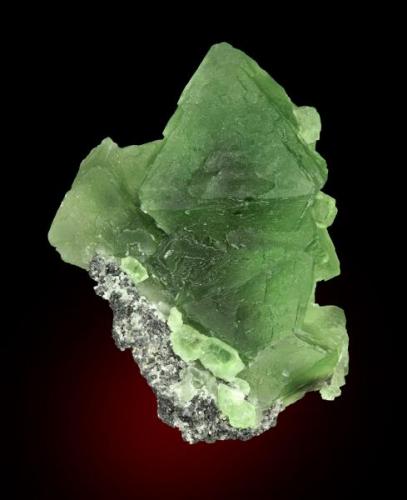 Fluorite

Xianghualing Mine
Xianghualing Sn-polymetallic ore field
Linwu Co.
Chenzhou Prefecture, Hunan Province
China

10.5 x 8.0 x 5.0 cm overall (Author: GneissWare)