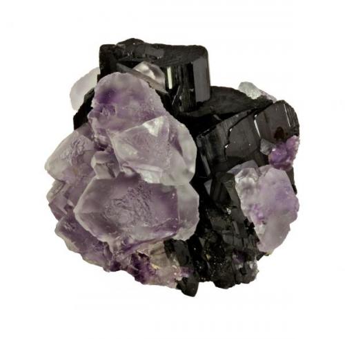 Ferberite with Fluorite

Yaogangxian Mine
Yizhang County
Chenzhou Prefecture, Hunan Province
China

6.8 x 6.0 x 5.5 cm overall (Author: GneissWare)