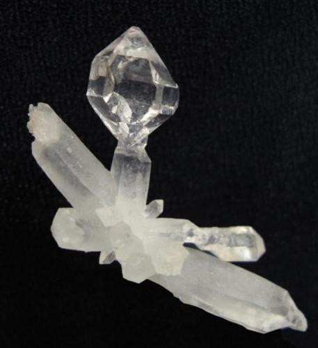 Scepter Quartz. 2.4x2x0.9 cm. (Author: José Miguel)