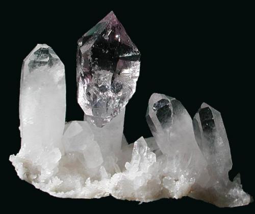 Amethyst Scepter Quartz. 3x2x1cm (Author: José Miguel)