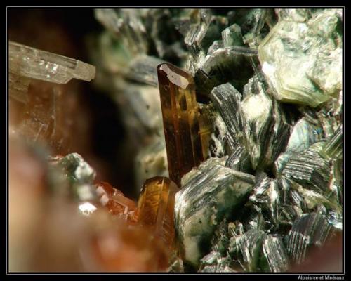 Vesuvianite
Bellecombe, Val d’Aosta, Italy
fov 5 mm (Author: ploum)