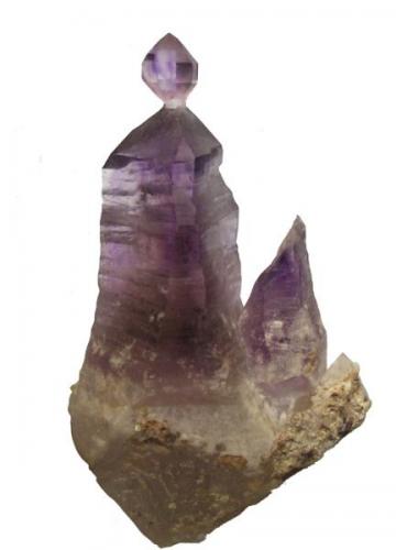 Amethyst Scepter Quartz. 6x3.5x2 cm (Author: José Miguel)