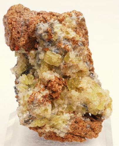 Fluorapatito - Minas del Carmen - La Celia - Jumilla - Murcia - España - 6,5 x 5,2 x 5,1 (Autor: Martí Rafel)