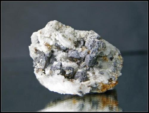 Galena-Esfalerita-Cuarzo-Pirita. Mina Los Arenales - Arroyo Ermiticas - Mijas - Málaga - 4cm x 4cm (Autor: Mijeño)
