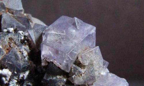 Fluorite crystal 7 mm across (Author: nurbo)