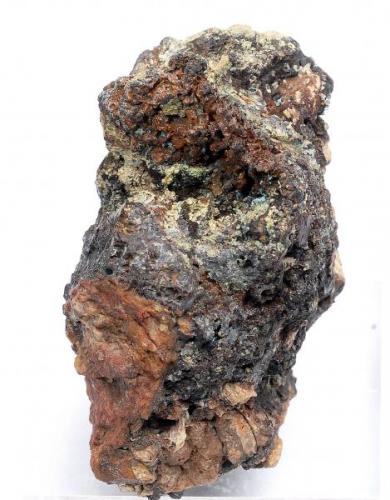 Cobre - Minas del Horcajo - El Horcajo - Ciudad Real - Castilla La Mancha - España - 5,3 x 3,9 x 2,7 (Autor: Martí Rafel)