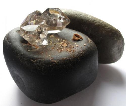 Cuarzo (variedad herkimer)
"Diamante herkimer". 
5,8x3,5x3,3 cm (Autor: Jmiguel)