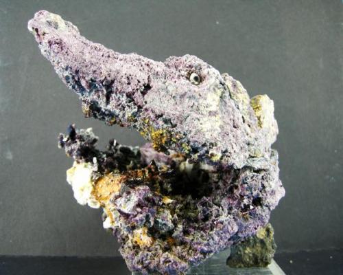 Espinela morada
Sierra de Mijas - Málaga - Andalucía - España
14 x 12 cm - Cristal principal de 1.5 cm (Autor: Diego Navarro)