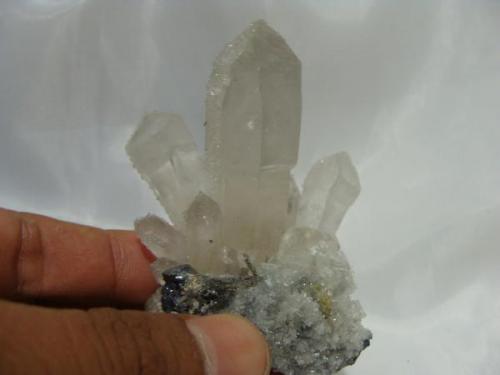 Quartz, Chihuahua Mexico Naica, size 9cm. (Author: javmex2)