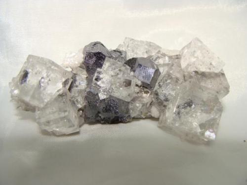 Fluorite and galena Naica Chihuahua Mexico, size 11cm (Author: javmex2)