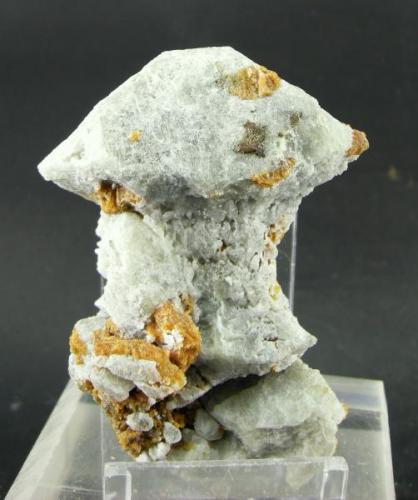 Forsterita + Clinohumita
Sierra de Mijas - Málaga - Andalucía - España
7.8 x 5.5 cm - Cristal Biterminado de 5.5 cm (Autor: Diego Navarro)