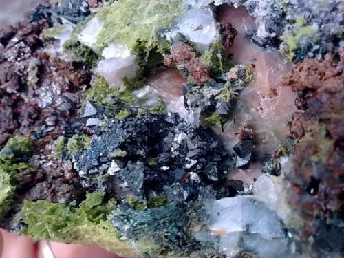 Magnetita<br />Cala Mines, Cala, Comarca Sierra de Huelva, Huelva, Andalusia, Spain<br /><br /> (Autor: jose manuel gomez)