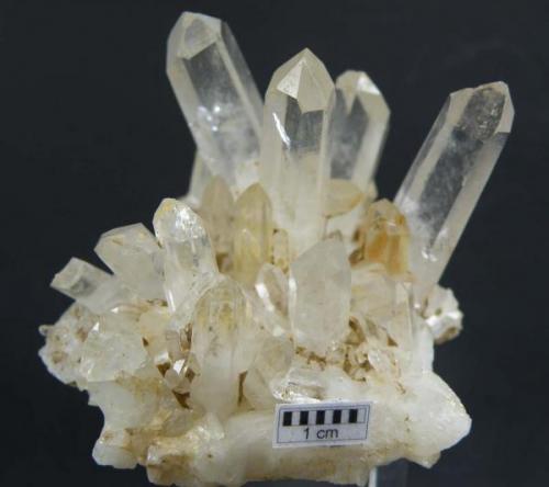 Cuarzo (variedad cristal de roca)<br />Plutón de La Cabrera, La Cabrera, Comarca Sierra Norte, Comunidad de Madrid, España<br /><br /> (Autor: Ramón Jiménez)