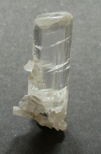 Yeso<br />Minas da Panasqueira, Aldeia de São Francisco de Assis, Covilhã, Castelo Branco, Cova da Beira, Centro, Portugal<br />3,5x0,9x0,5 cm.<br /> (Autor: Jorge Santos Garcia)