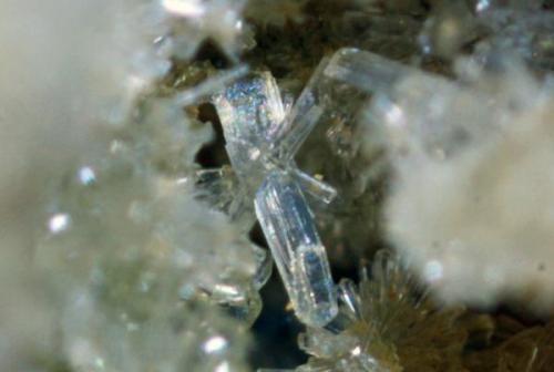 Cristal de wavellita de 7-8 mm. (Autor: usoz)