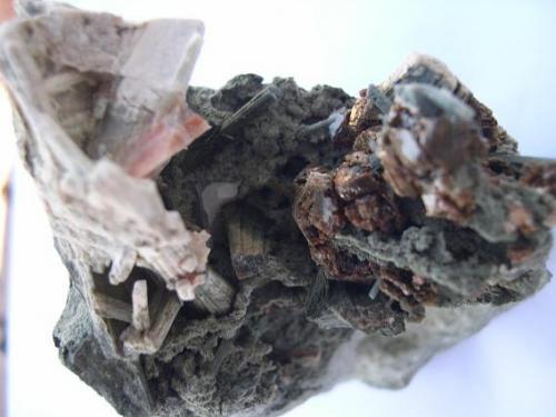 Marialita (Grupo Escapolita)<br />Carlés Mine, Ballotal-El Fuxaco, Carlés, Salas, Comarca Valle del Narcea, Principality of Asturias (Asturias), Spain<br />11 x 8 cm.<br /> (Autor: minero1968)