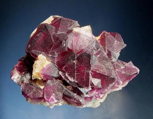 Fluorite<br />Pine Canyon deposit, West Burro Mountains, Burro Mountains District, Grant County, New Mexico, USA<br />5.2 x 6 cm.<br /> (Author: crosstimber)