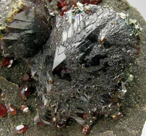 Detail of the Sphalerite (Author: Jordi Fabre)