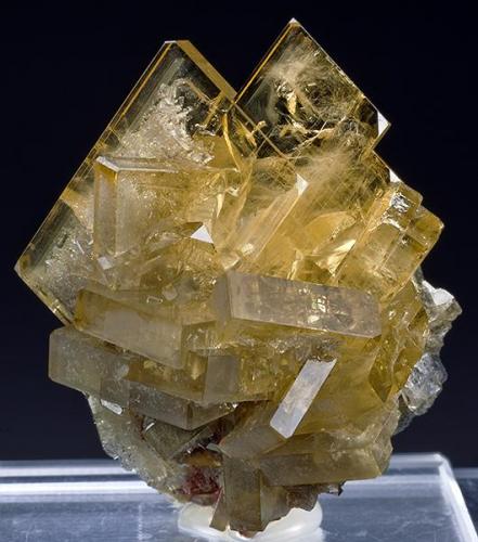 Barite
Meikle Mine, Bootstrap District
Elko County, Nevada
Specimen size 4 x 5.5 cm. (Author: am mizunaka)