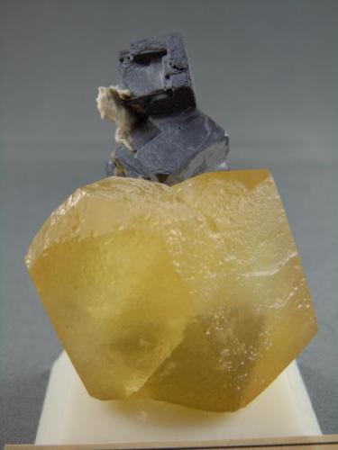 Calcite with Galena
Mid-Continent Mine
Treece, Kansas
4.0cm x 5.7cm (Author: rweaver)