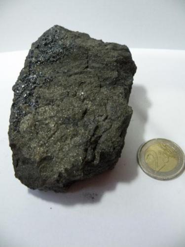 Calcosina<br />Las Cruces Mine, Gerena-Guillena-Salteras, Comarca Sierra Norte, Seville, Andalusia, Spain<br />10 cm.<br /> (Autor: nimfiara)