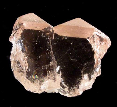 27 cm X 35 cm X 10 cm - Beryl - morganite high tranparence - gem quality and nice crysdtalization. - Resplendor, Minas Gerais (Author: silvio steinhaus)