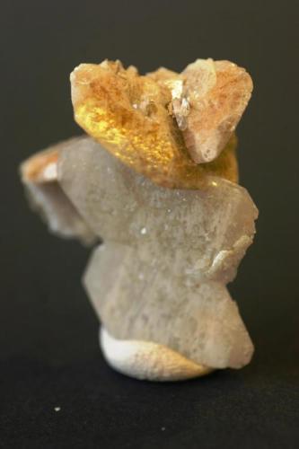 Herderita com Quartzo  - 2,3 cm X 1,5 cm X 2,4 cm
Divíno das Laranjeiras, Minas Gerais, Brasil (Author: silvio steinhaus)